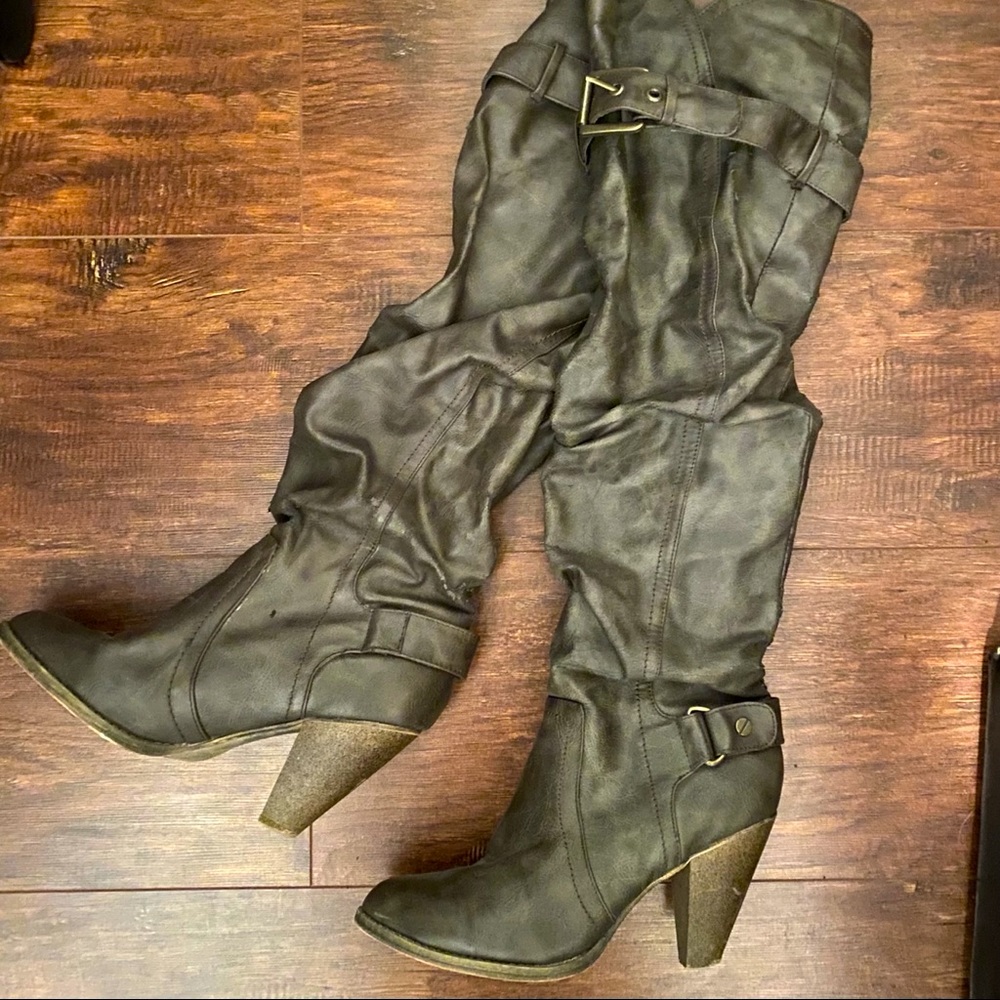 Knee high boots